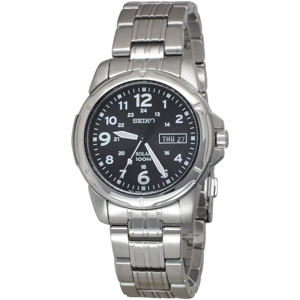 seiko SNE095P1 Men's Analogue Solar Powered Watch