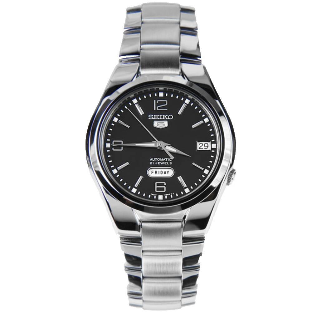 seiko SNK623K1 Men's Analogue Automatic Watch with Stainless Steel Strap