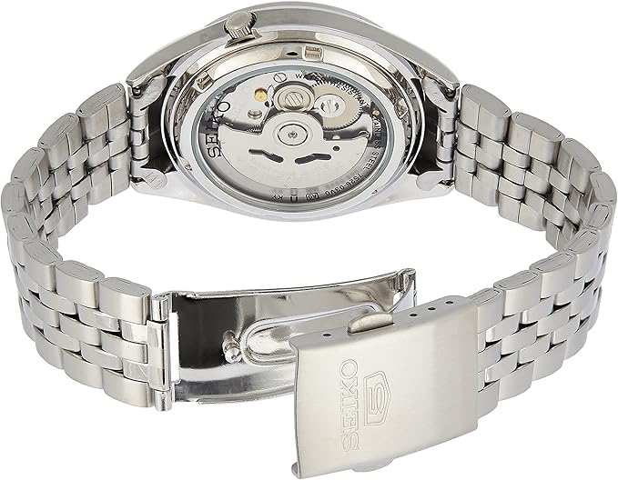 Seiko SNKL15K1 Series 5 Stainless Steel Silver Automatic Men's Automatic Watch