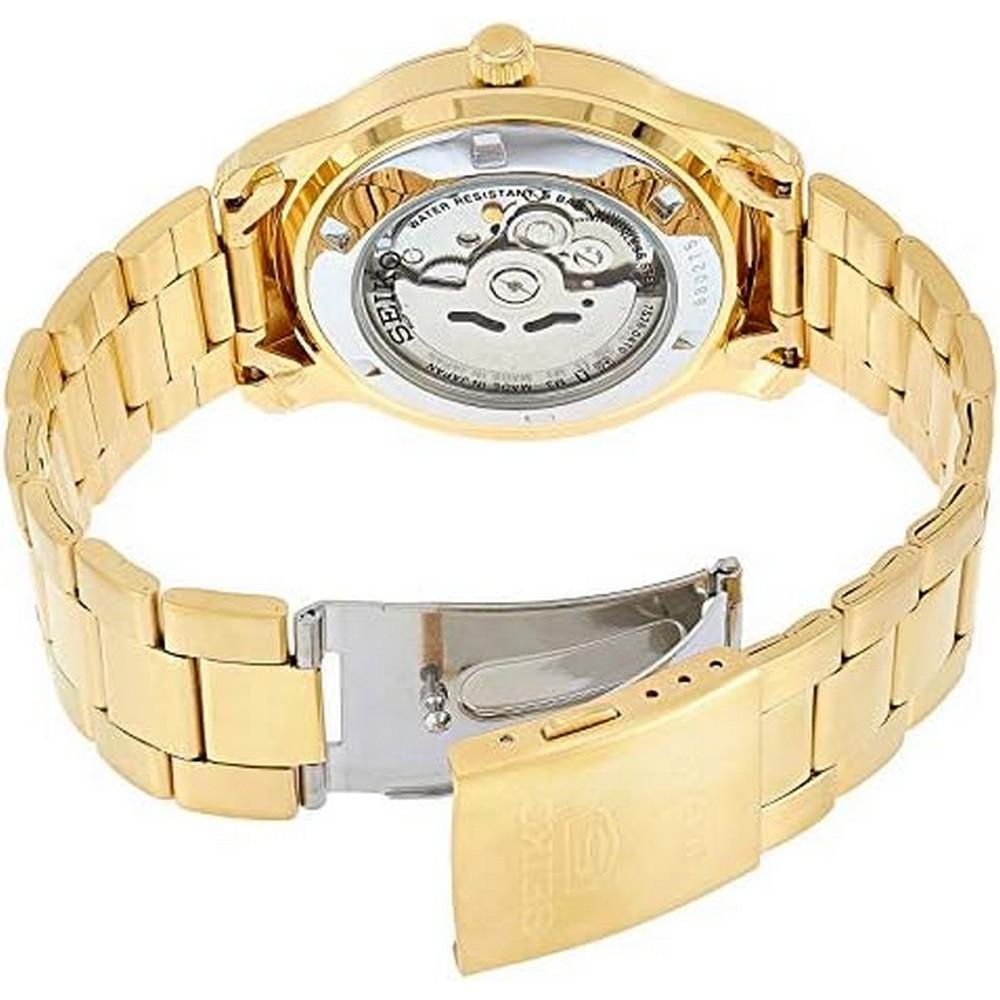 Seiko SNKP20K1 champagne dial gold tone case Series 5 Men's Automatic Watch