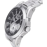 Seiko SNP021P1 Black Dial Silver Stainless Steel Chain Series 5 Men's Automatic Watch