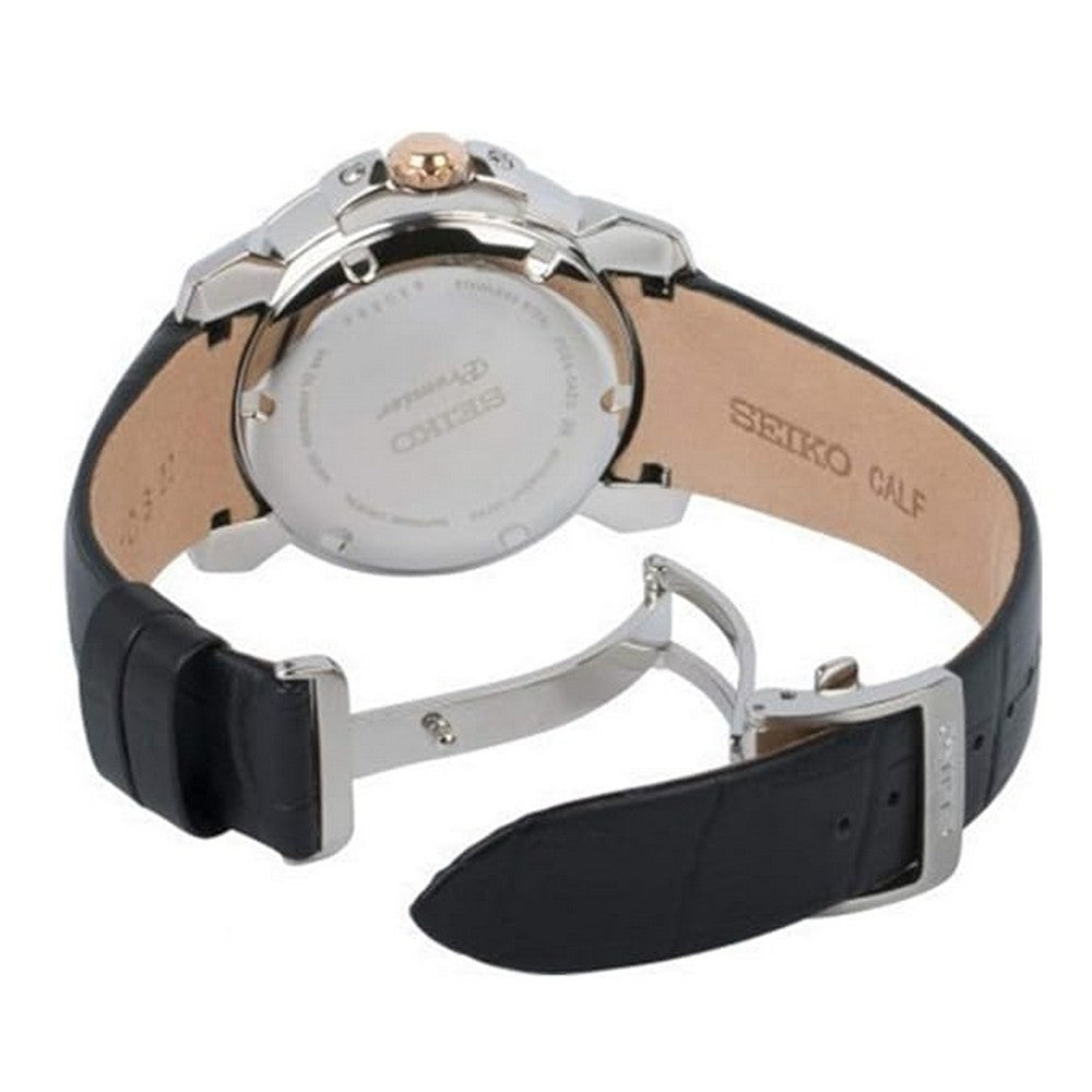 Seiko Analog Black Dial Men's Watch-SNP149P2 seiko