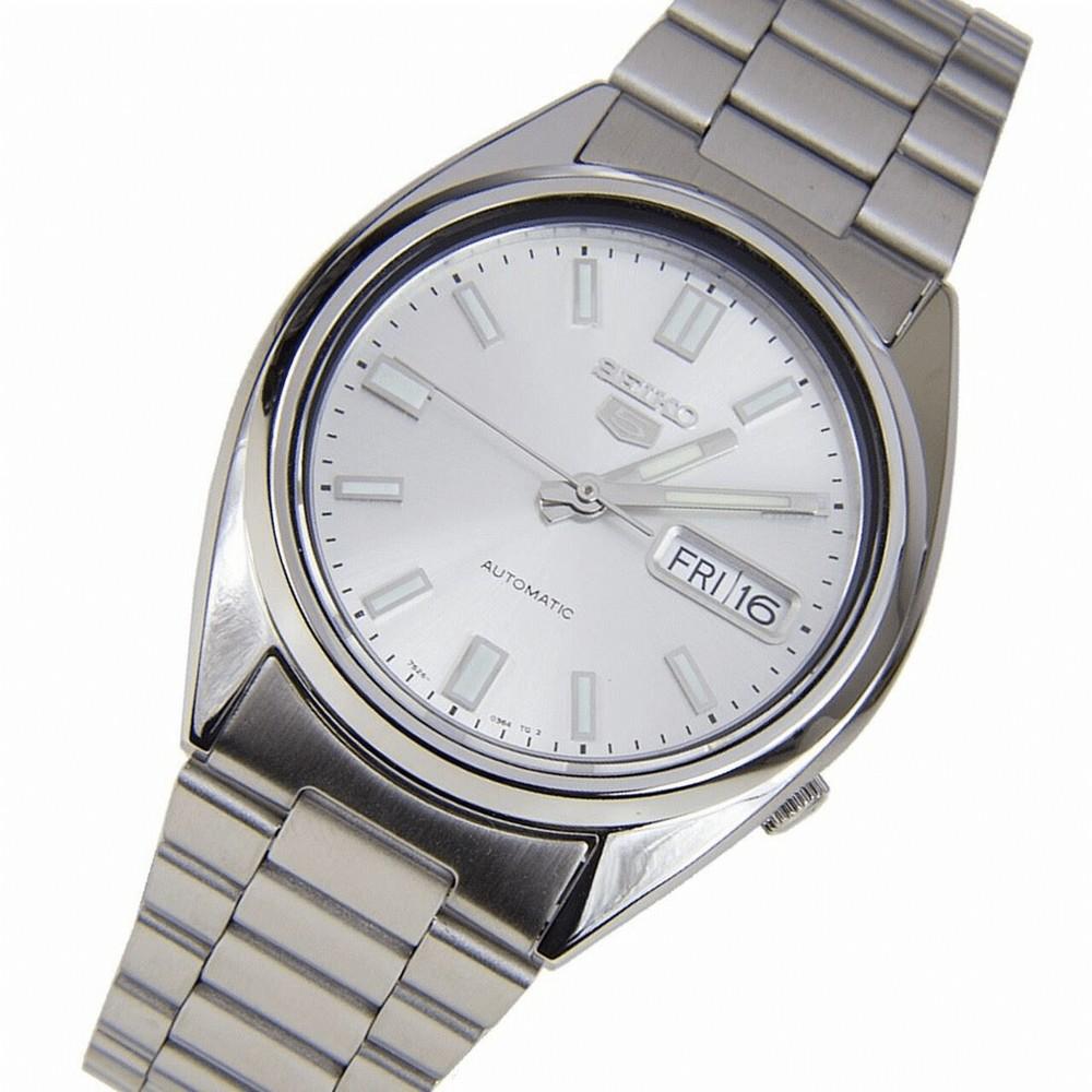 Seiko SNXS73K1 Silver Dial Silver Chain Series 5 Men's Automatic Watch