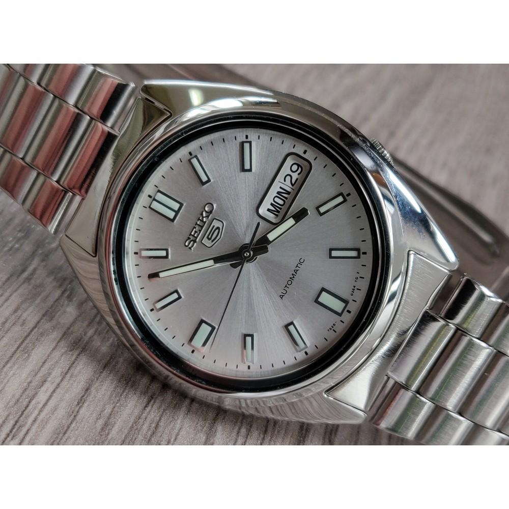 Seiko SNXS73K1 Silver Dial Silver Chain Series 5 Men's Automatic Watch