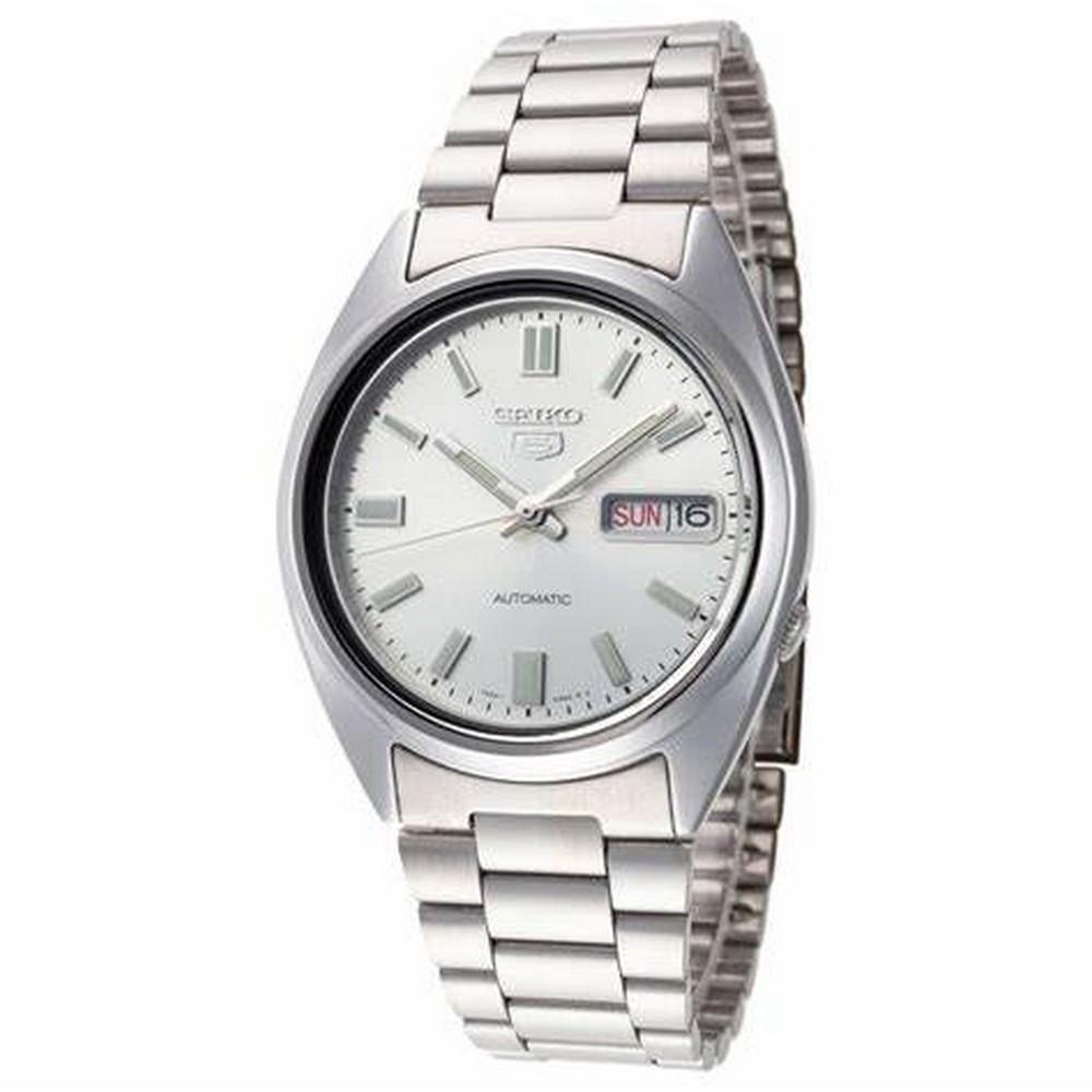 Seiko SNXS73K1 Silver Dial Silver Chain Series 5 Men's Automatic Watch seiko