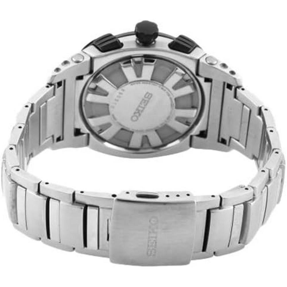 Seiko SPC039P1 Black Dial Silver Chain Series 5 Men's Automatic Watch