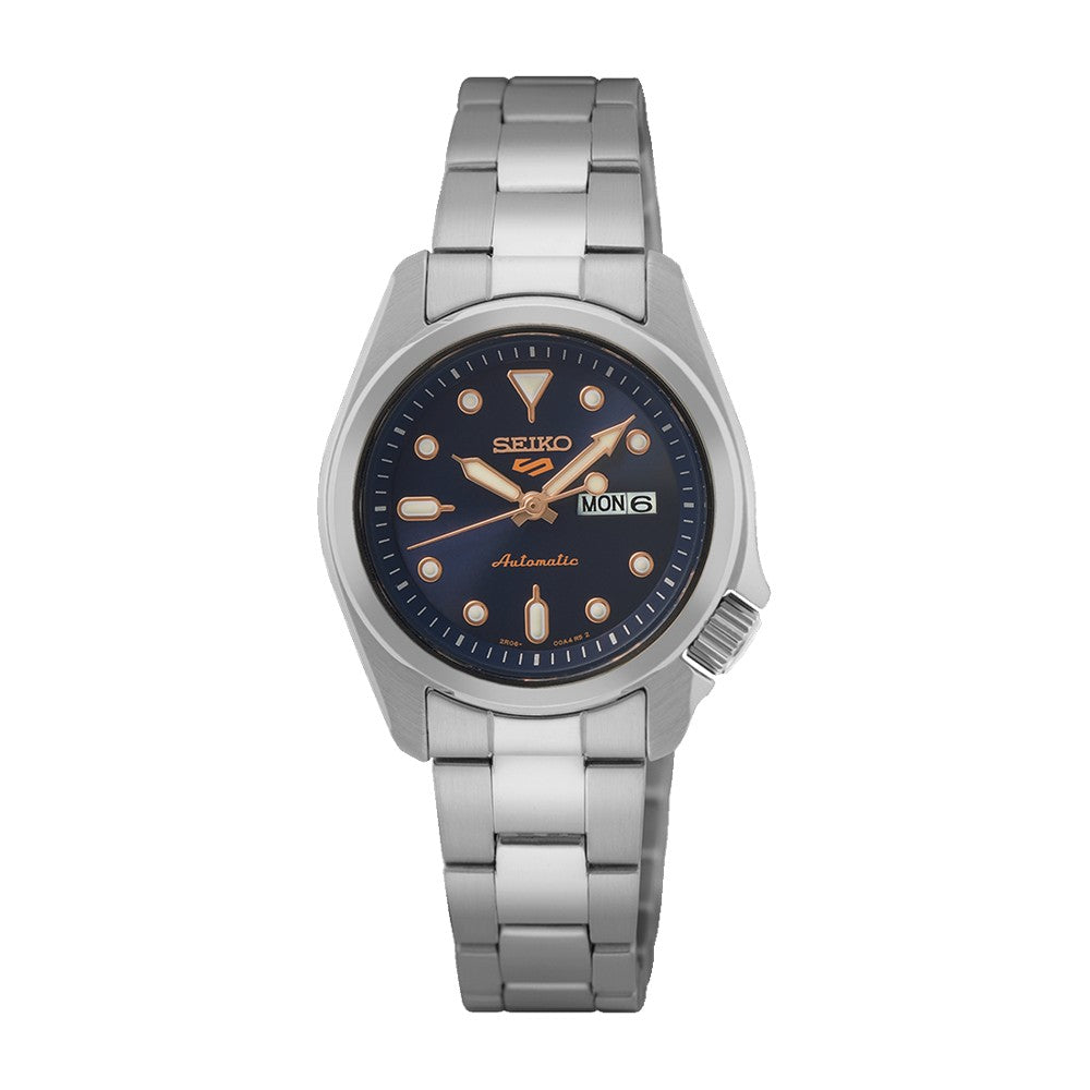 Seiko SRE003K1 5 Sports Automatic Blue Dial Women's Watch