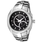 Seiko SRN009P1 Black Dial Silver Stainless Steel Chain Series 5 Men's Automatic Watch seiko