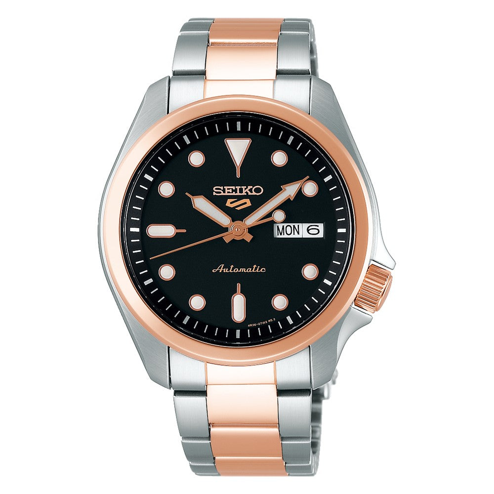 SEIKO 5Sports Automatic Black Dial Men's Watch SRPE58K1 seiko