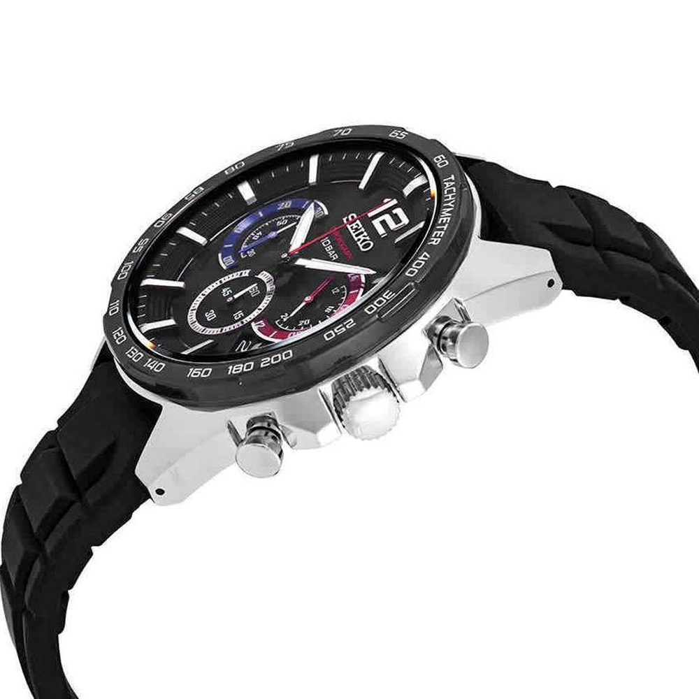 Seiko SSB347P1 Black Dial Quartz Chronograph Men’s Watch