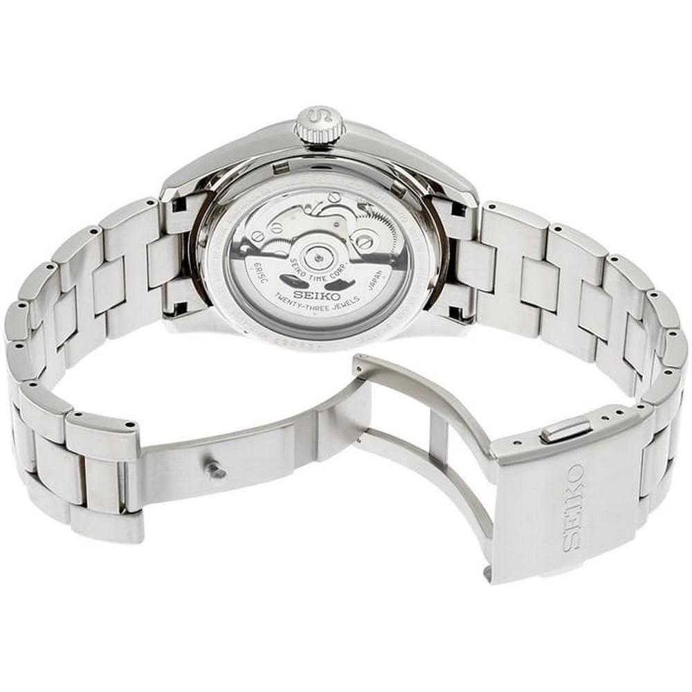 Seiko SSC597P1 Black Dial Silver Chain Premier Chronograph Solar Men's Watch - Our World Of Style