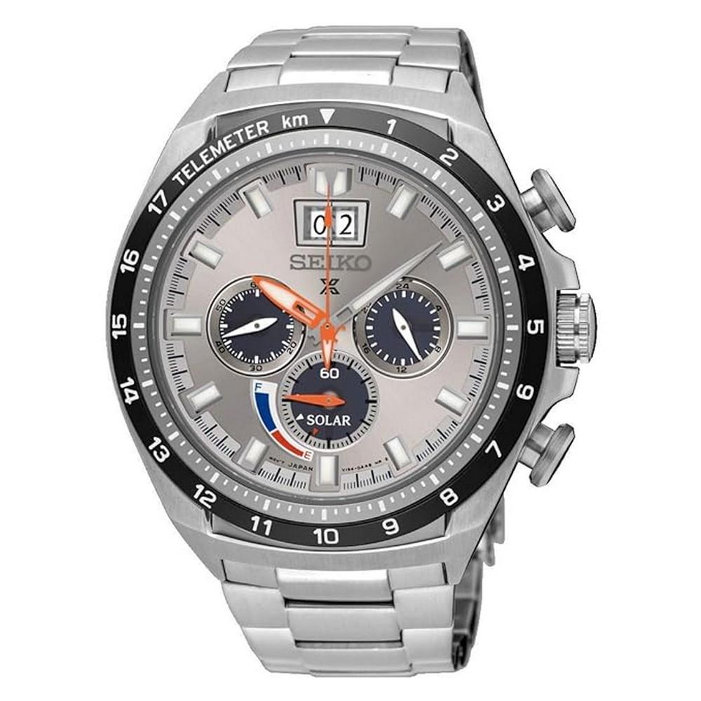 SEIKO SSC599P1 PROSPEX CHRONOGRAPH STAINLESS STEEL MEN'S SILVER WATCH