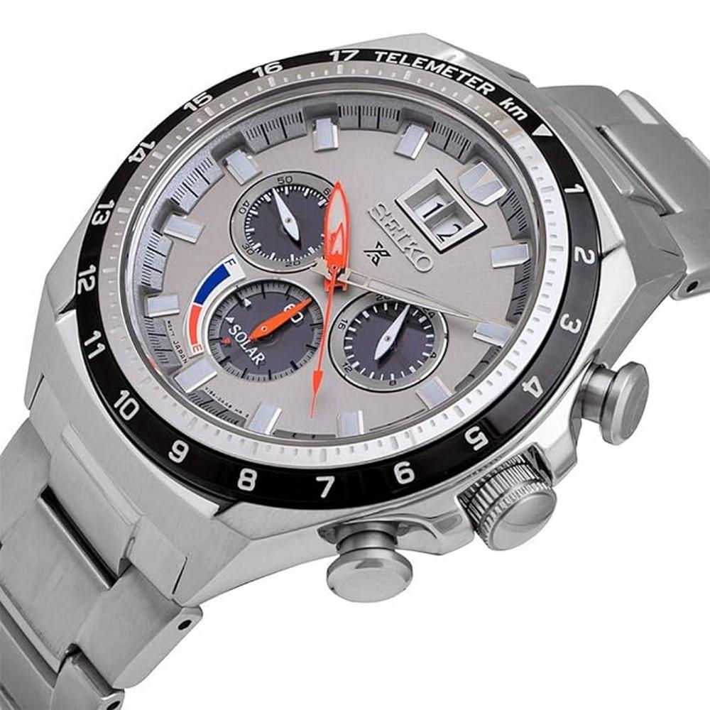 SEIKO SSC599P1 PROSPEX CHRONOGRAPH STAINLESS STEEL MEN'S SILVER WATCH