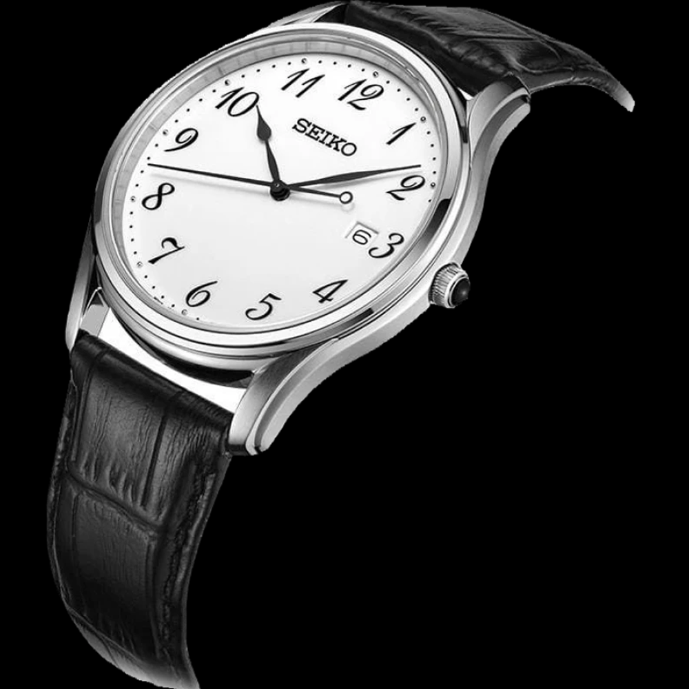 SEIKO SUR639P1 White Dial Color  Stainless Steel Quartz  Women's Watch seiko