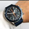 Seiko SSC775P1 Solar Sports Chronograph Mens Blue Silicone Strap Watch