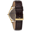 Seiko SUR306P1 White Dial Leather Strap Analog Men's Watch