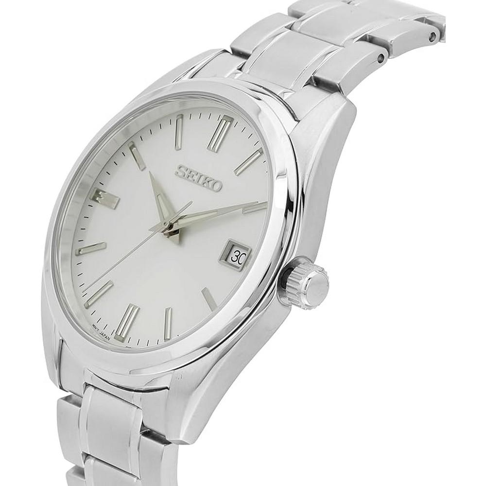 seiko SUR307P1 Men Analogue Watch with Stainless Steel Band