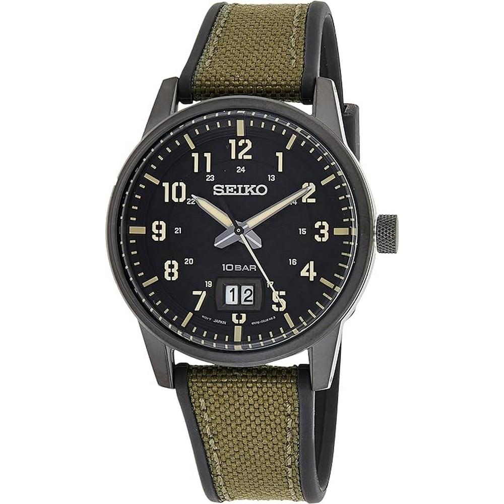 Seiko SUR325P1 Quartz Black Dial Men's Watch seiko