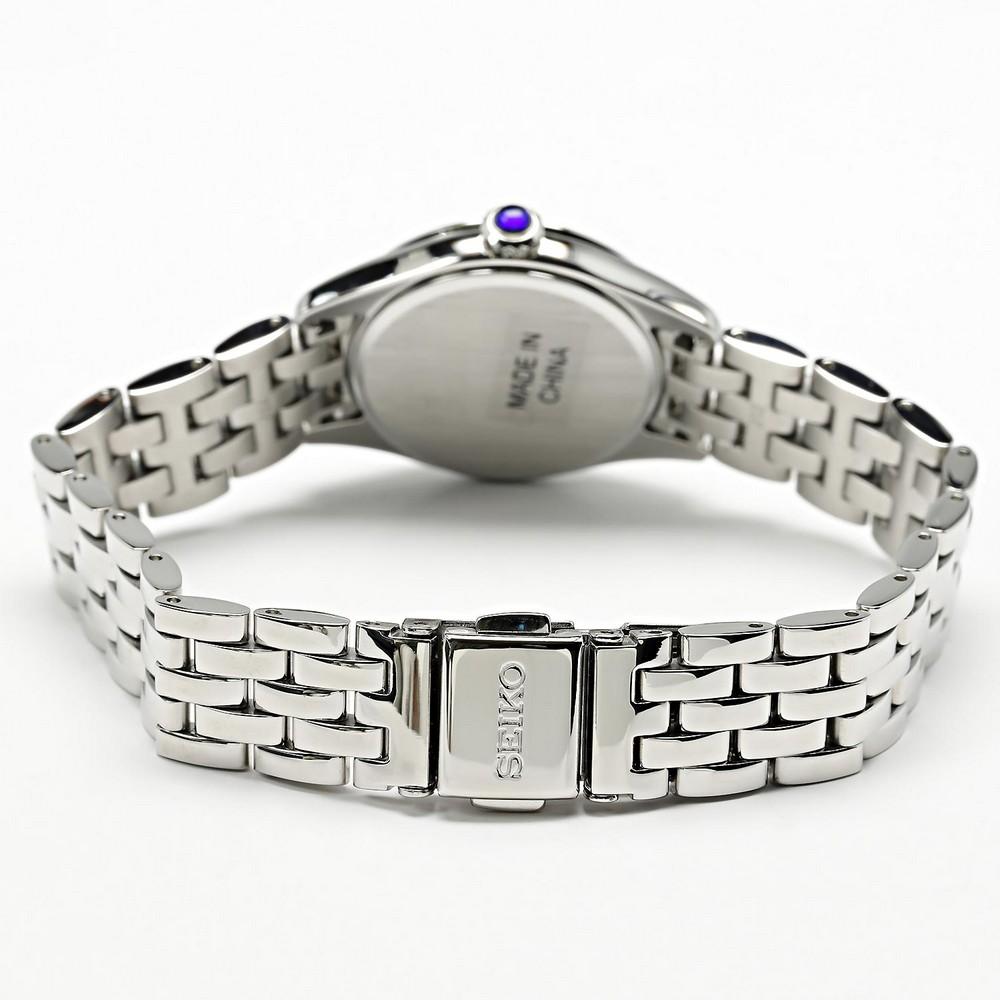 seiko SUR335P1 Quartz Analog Blue Dial Stainless Steel Women's Watch seiko