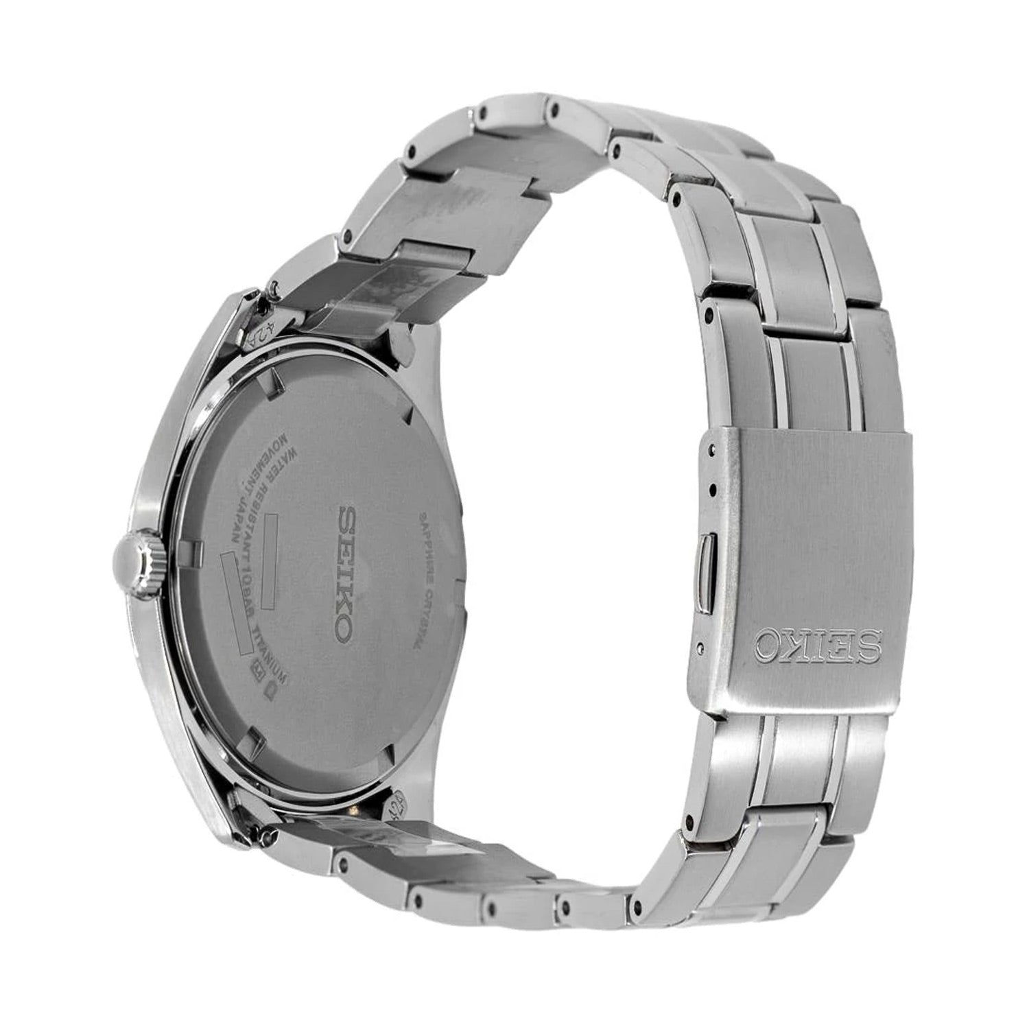 Seiko SUR373P1 Analog Quartz Watch with Stainless Steel Men's Watch