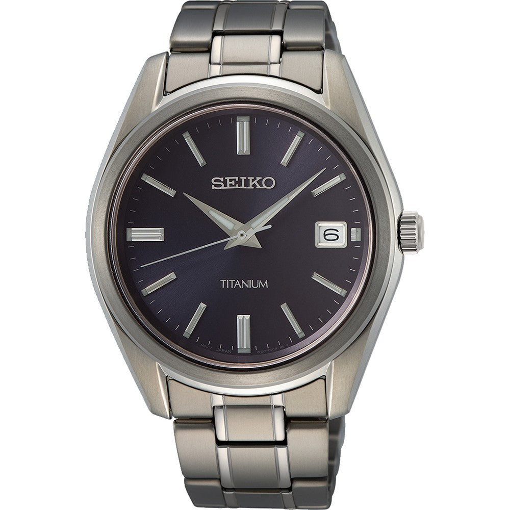 Seiko SUR373P1 Analog Quartz Watch with Stainless Steel Men's Watch