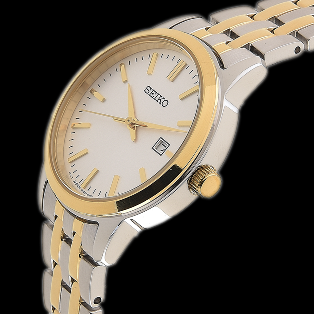 Seiko SUR410P1 White Dial Analog Quartz Men’s Watch