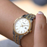 Seiko SUR410P1 White Dial Analog Quartz Men’s Watch