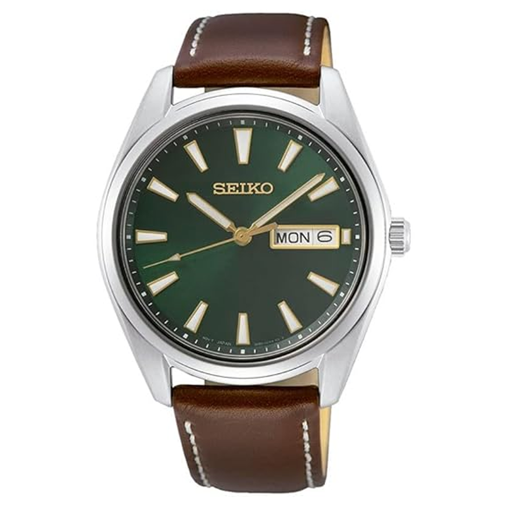 Seiko SUR449P1 Green Dial Analog Quartz Men's Watch