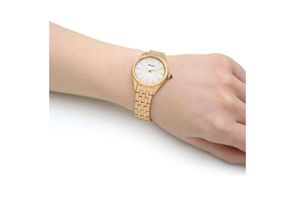 Seiko SUR538P1 Analog Quartz Watch with Stainless Steel Strap Women's Watch seiko