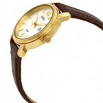 Seiko SUR658P Classic White Dial Brown Leather Strap Women's Watch