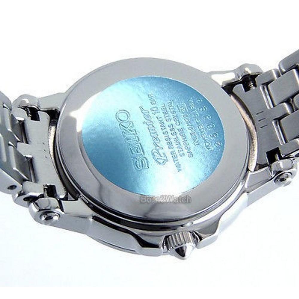 seiko SXDE57P1 Women's Watch Analogue Quartz Silver Stainless Steel Strap seiko