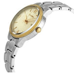 Seiko SXDH04P1 Silver Stainless Steel Quartz Beige Dial Women Watch