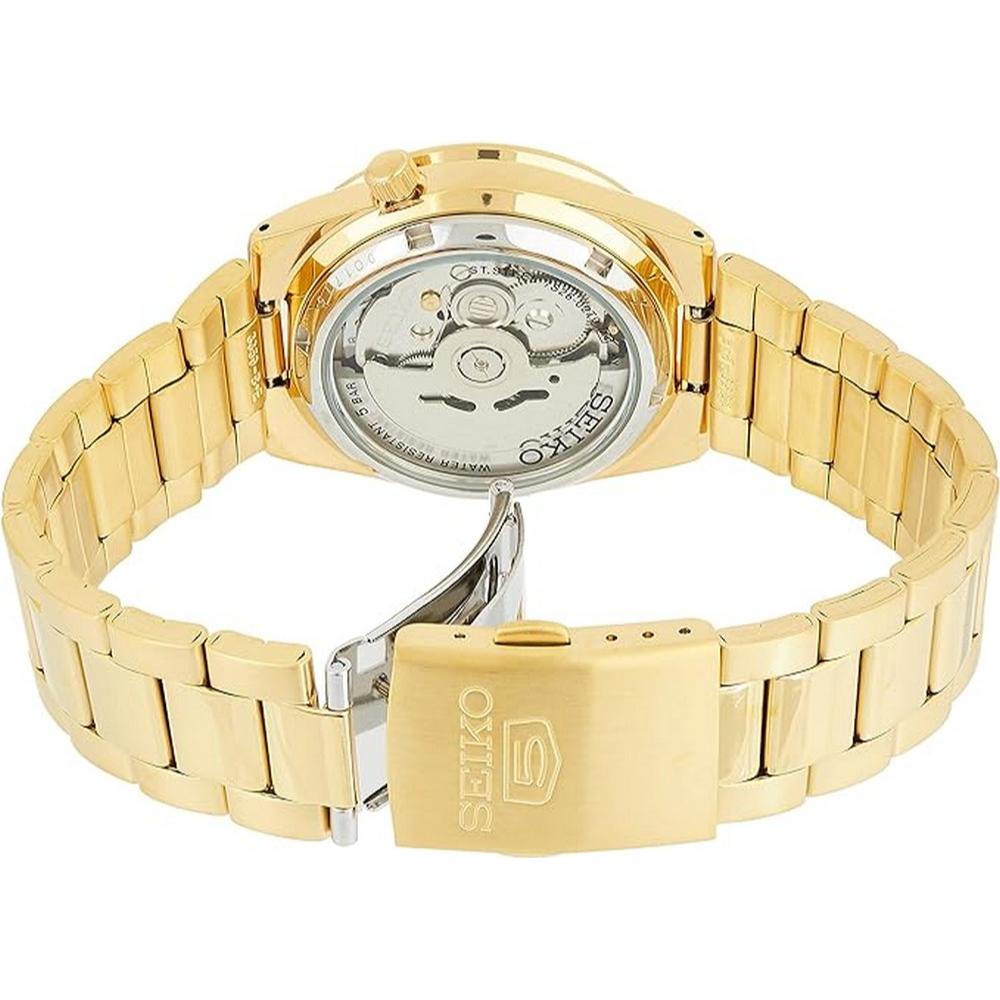 seiko SNKE06 Men's  Stainless Steel Analog with Gold Dial Watch seiko