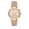 Michael Kors Sawyer Chronograph Rose Dial Women's Watch MK2529