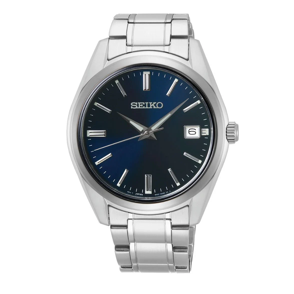 Seiko SUR309P1 Blue dial Silver tone stainless steel case Men's Watch