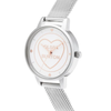 OLIVIA BURTON OB16CD02 Sweet Heart Midi Silver Women's Mesh Watch
