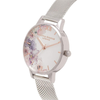 OLIVIA BURTON OB16PP37 Watercolour Floral White Dial Women's Watch