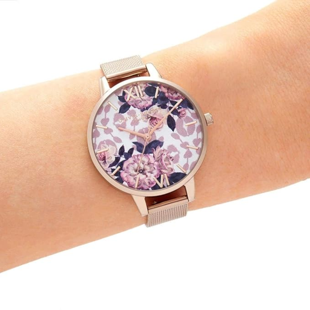 OLIVIA BURTON OB16LP01 Wildflower Quartz Women's Watch Olivia Burton