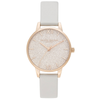 OLIVIA BURTON OB16GD50 Glitter Dial Vegan Blush & Pale Rose Gold Women's Watch