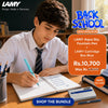 LAMY Starter Writing Bundle – Aqua Sky Fountain Pen + Cartridge Box