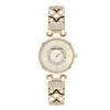 Anne Klein AK-5422CHGB Gold Dial Analog Quartz Women's Watch