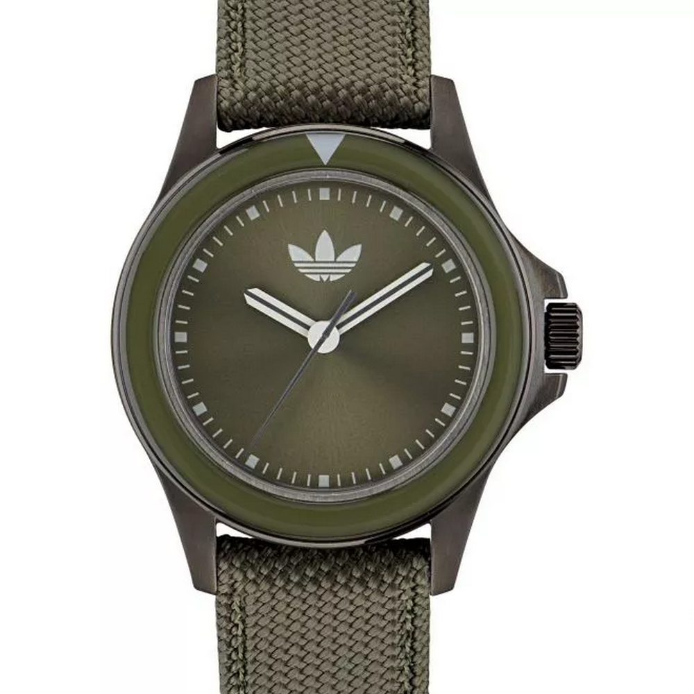 Adidas AOFH23017  Expression One Green Dial Watch