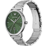 Emporio Armani AR11575 Men's Green Dial Stainless Steel Watch