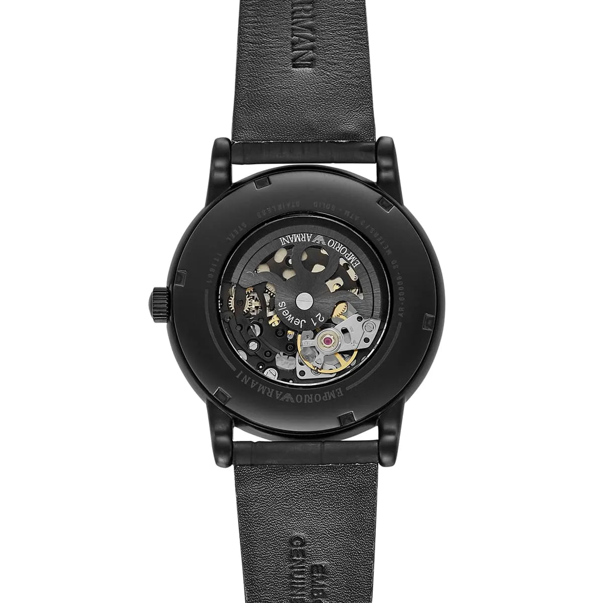 Emporio Armani AR60008 Luigi Analogue Black Dial Men's Watch