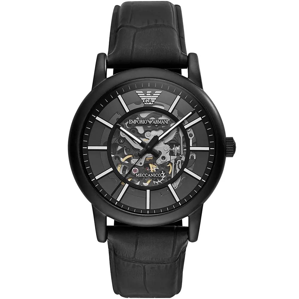 Emporio Armani AR60008 Luigi Analogue Black Dial Men's Watch