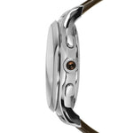 Emporio Armani Swiss ARS6000 Quartz Stainless Steel  Brown Leather Dress Men's Watch