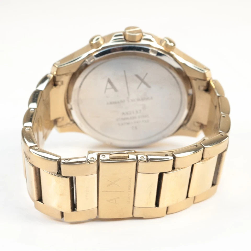 Armani Exchange AX2137 Black Dial Quartz Chronograph Men's Watch