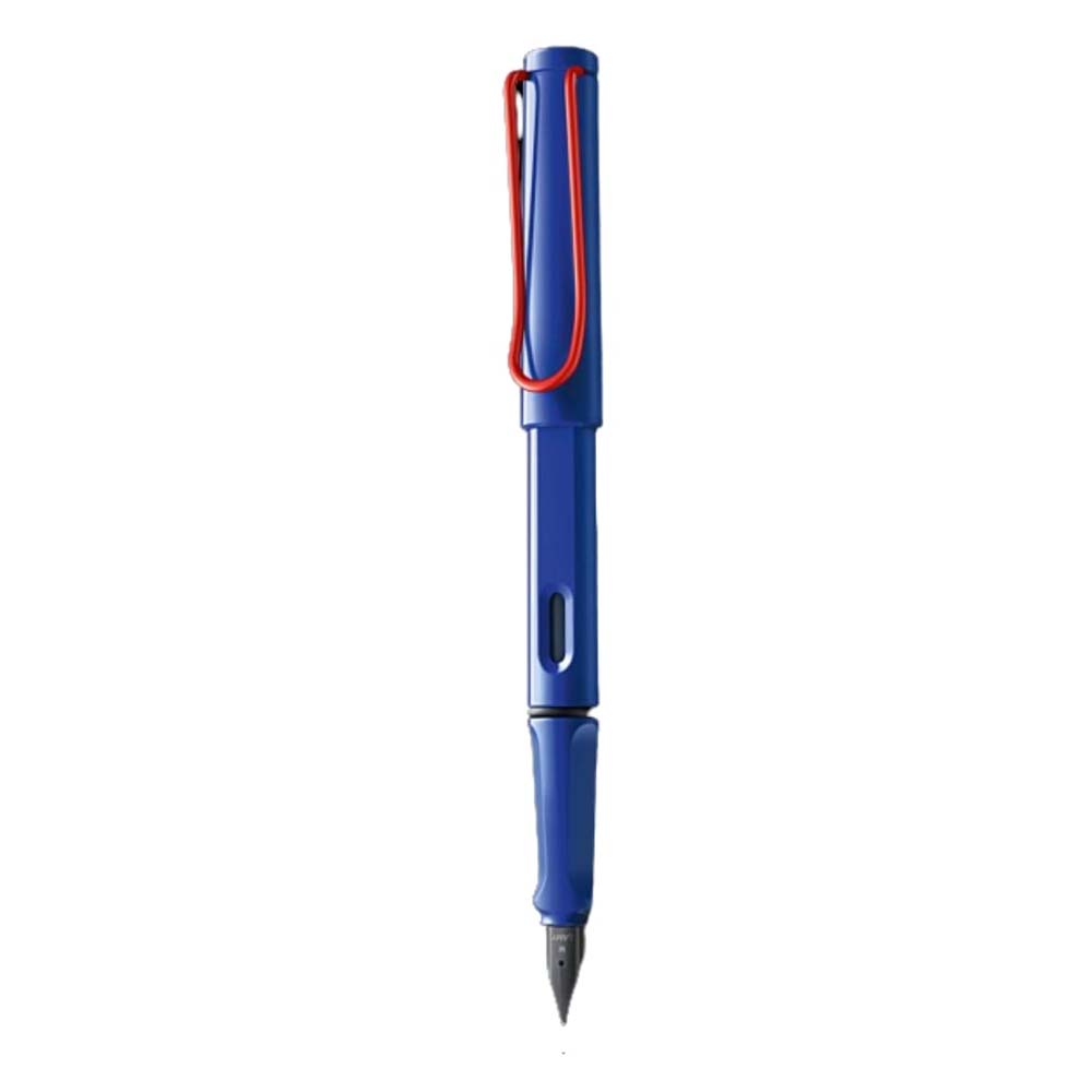 LAMY Safari Fountain Pen blue Red