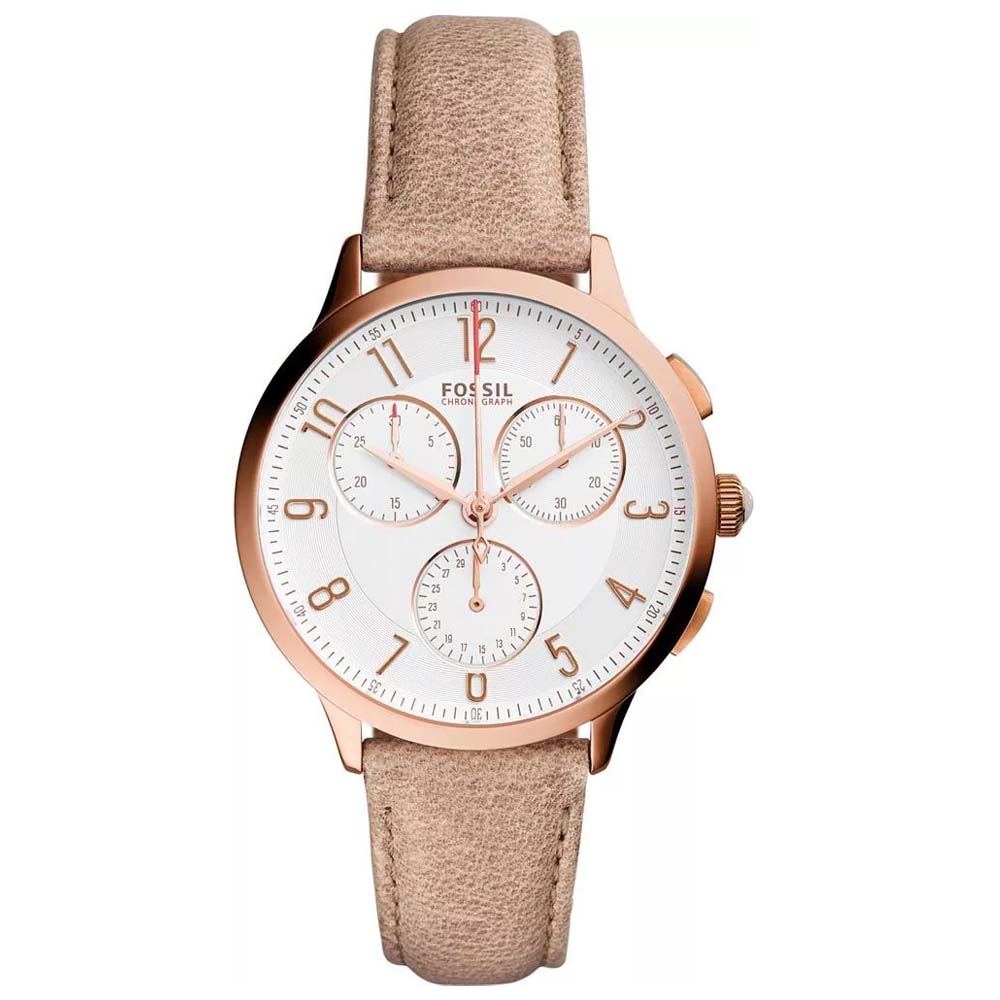 Fossil CH3016 Abilene Analog Silver Dial Women's Watch