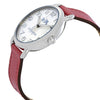 COACH 14502717 Delancey White Dial Pink Leather Women's Watch